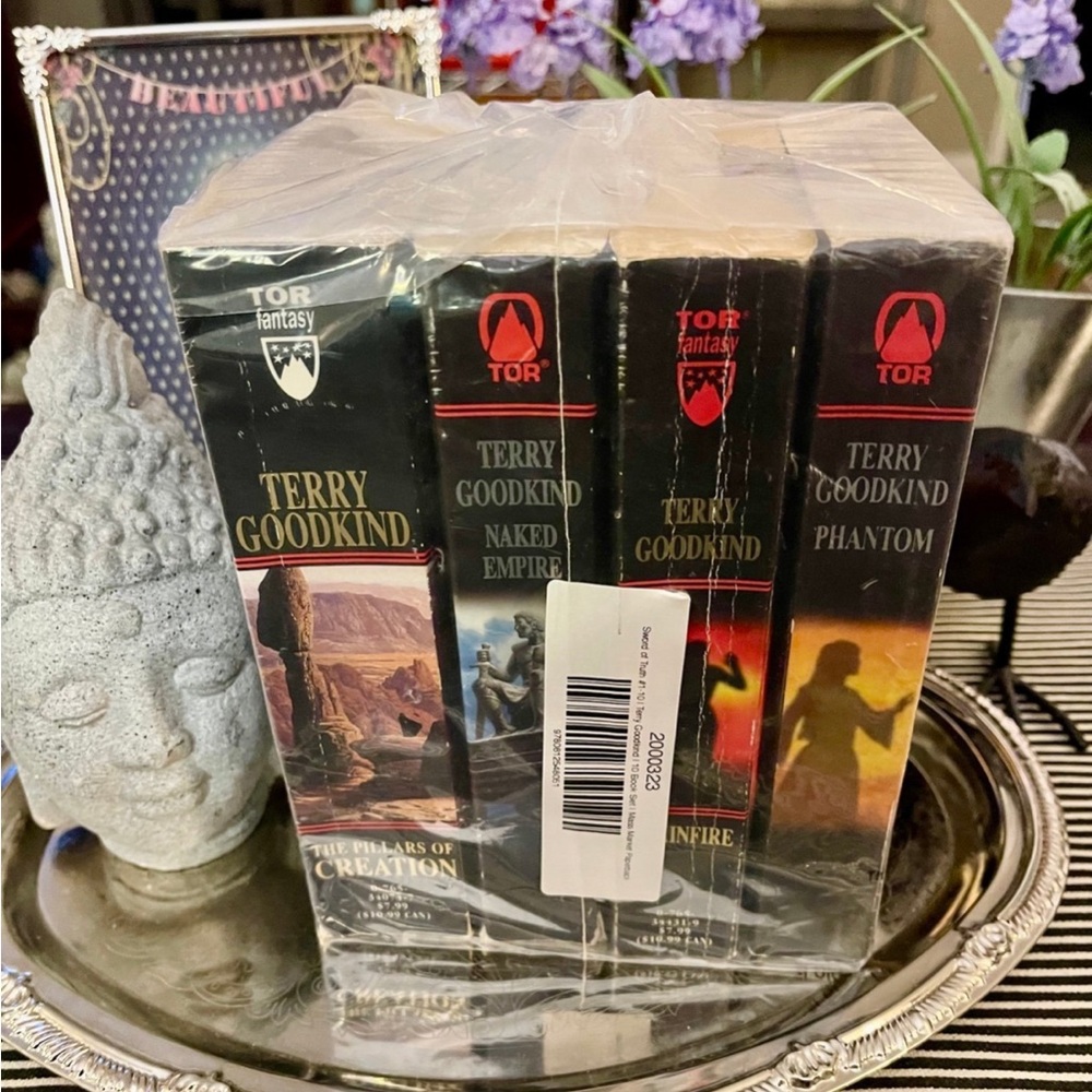 Terry Goodkind Sword of truth 5-8 series bestseller ✨ Epic Fantasy Fiction Books